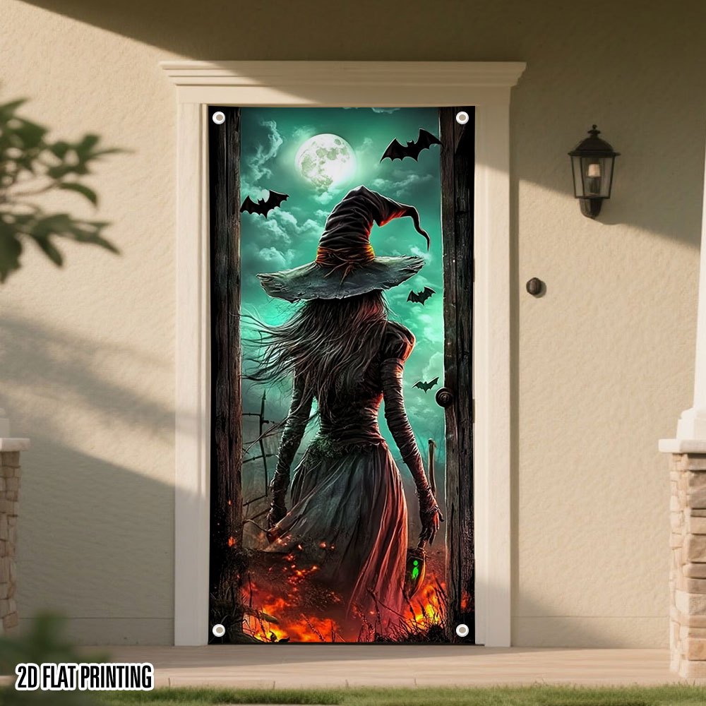 Wedding Power Supply - Bruxa plana 2D de Halloween visita