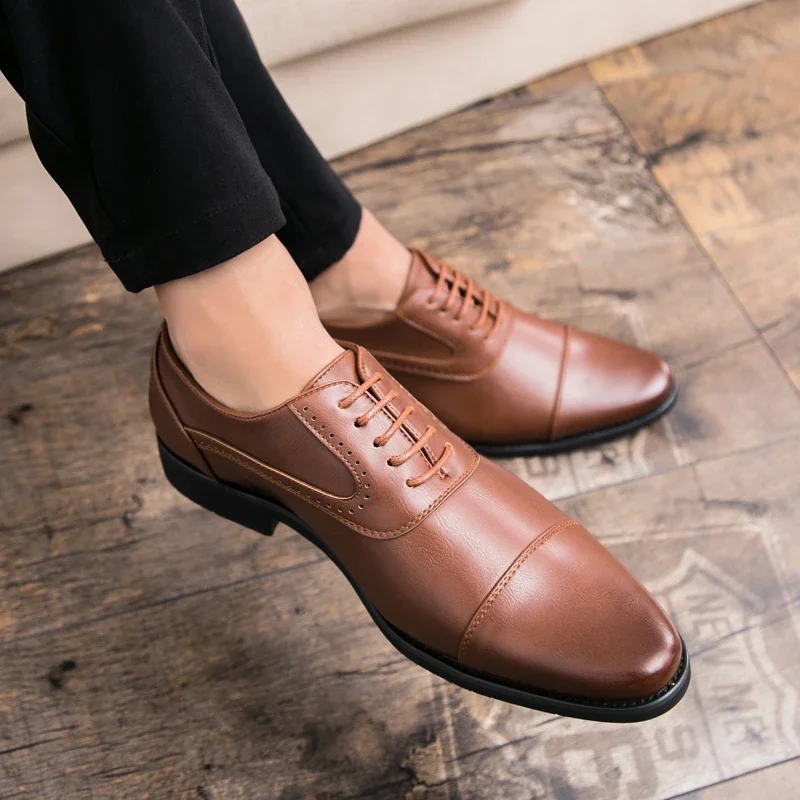 Wedding Job - Homens lazer derby sapatos de negócios