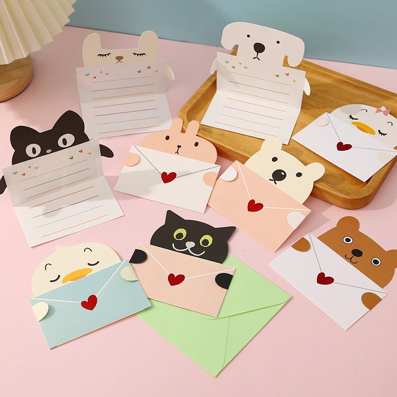 Wedding Sutra - 9 pçs cartão de presente animal