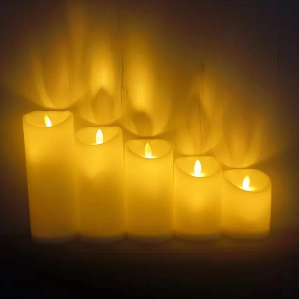 Wedding Power Supply - Vela elétrica led lâmpada balanço velas
