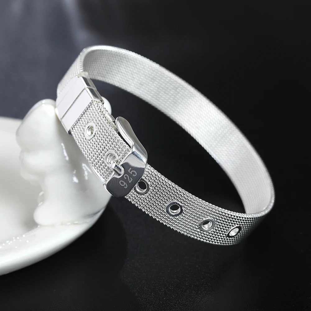 Linda Pulseira de Prata Esterl - Wedding Job avaliação e preço