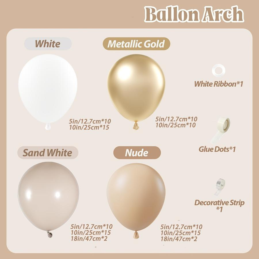 Kit de Arco de Balões de Látex - Wedding Supply Kit avaliação e preço