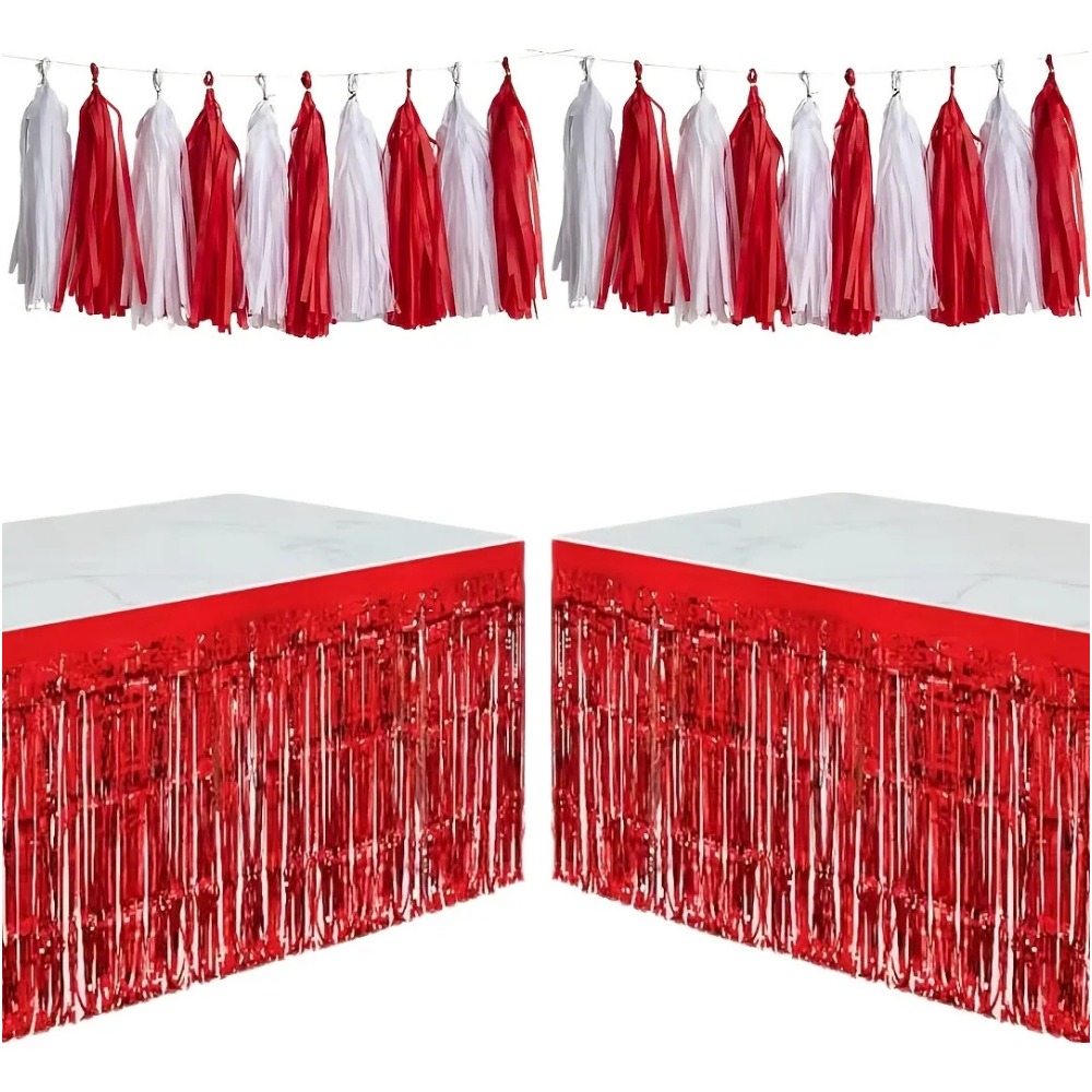 22 Peças de Serpentinas Vermel - Wedding Supply Canada avaliação e preço