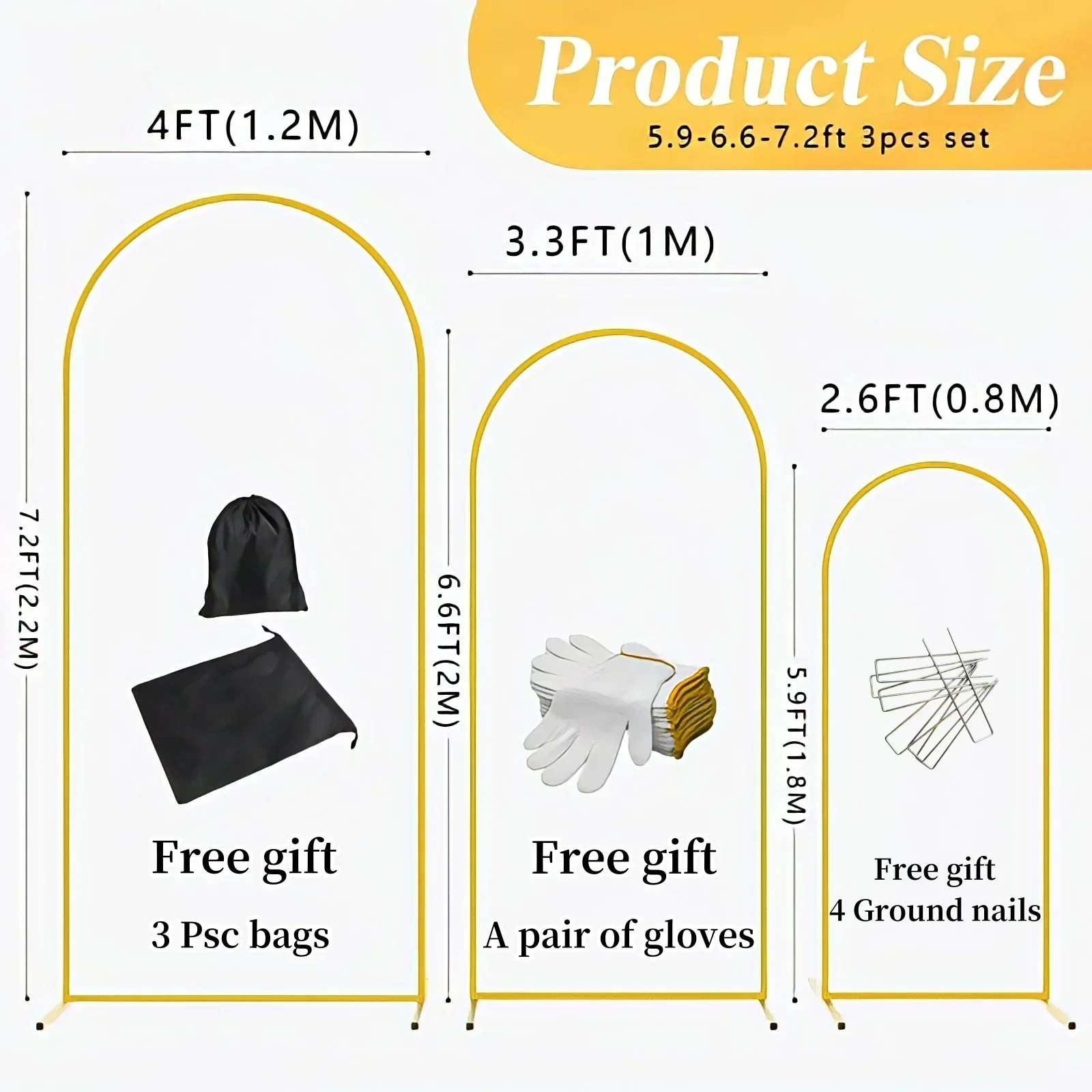 Conjunto de arco de balão de m - Wedding Support avaliação e preço