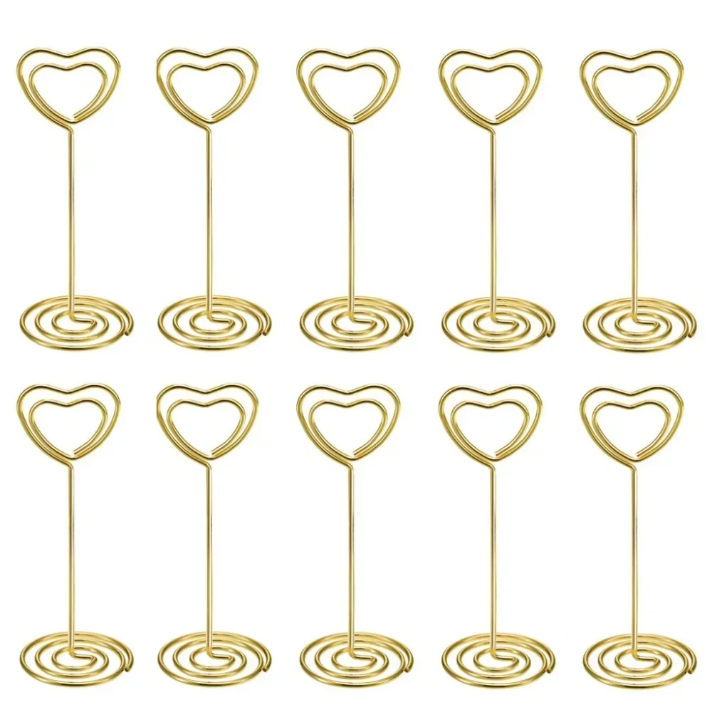 10 pçs forma de coração número - Table Number Gold avaliação e preço