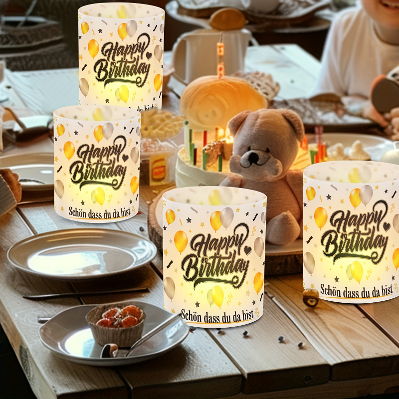 6 unid. Abajur de mesa de aniv - Table Number Gold avaliação e preço
